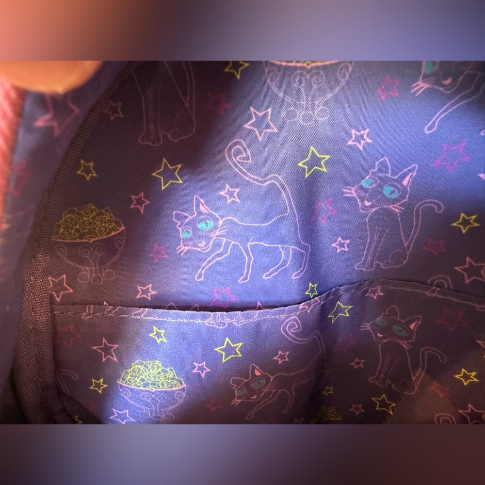 NWT Coraline Stars Cosplay Mini Backpack - Picture 7 of 10
